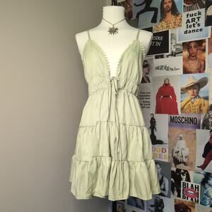 Cottagecore Ruffle Bohemian Dress